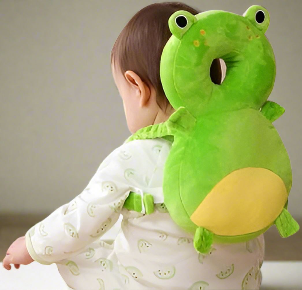 Oreiller Bebe - OreillerProtectionBébé™ - Grenouille
