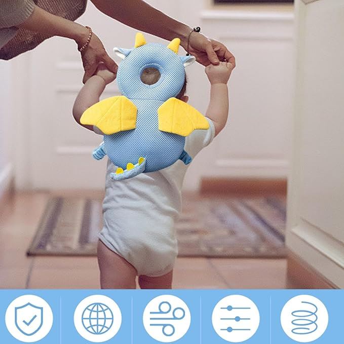 Oreiller Bebe - OreillerProtectionBébé™ - Dragon