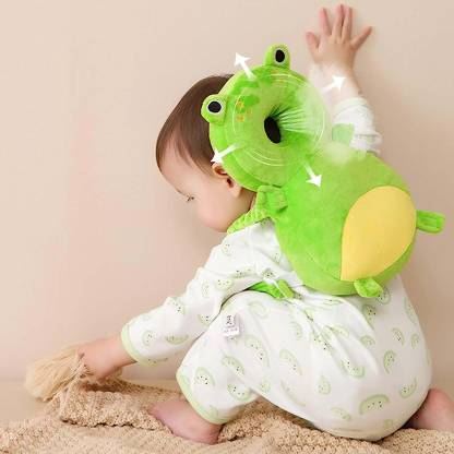 Oreiller Bebe - OreillerProtectionBébé™ - Grenouille