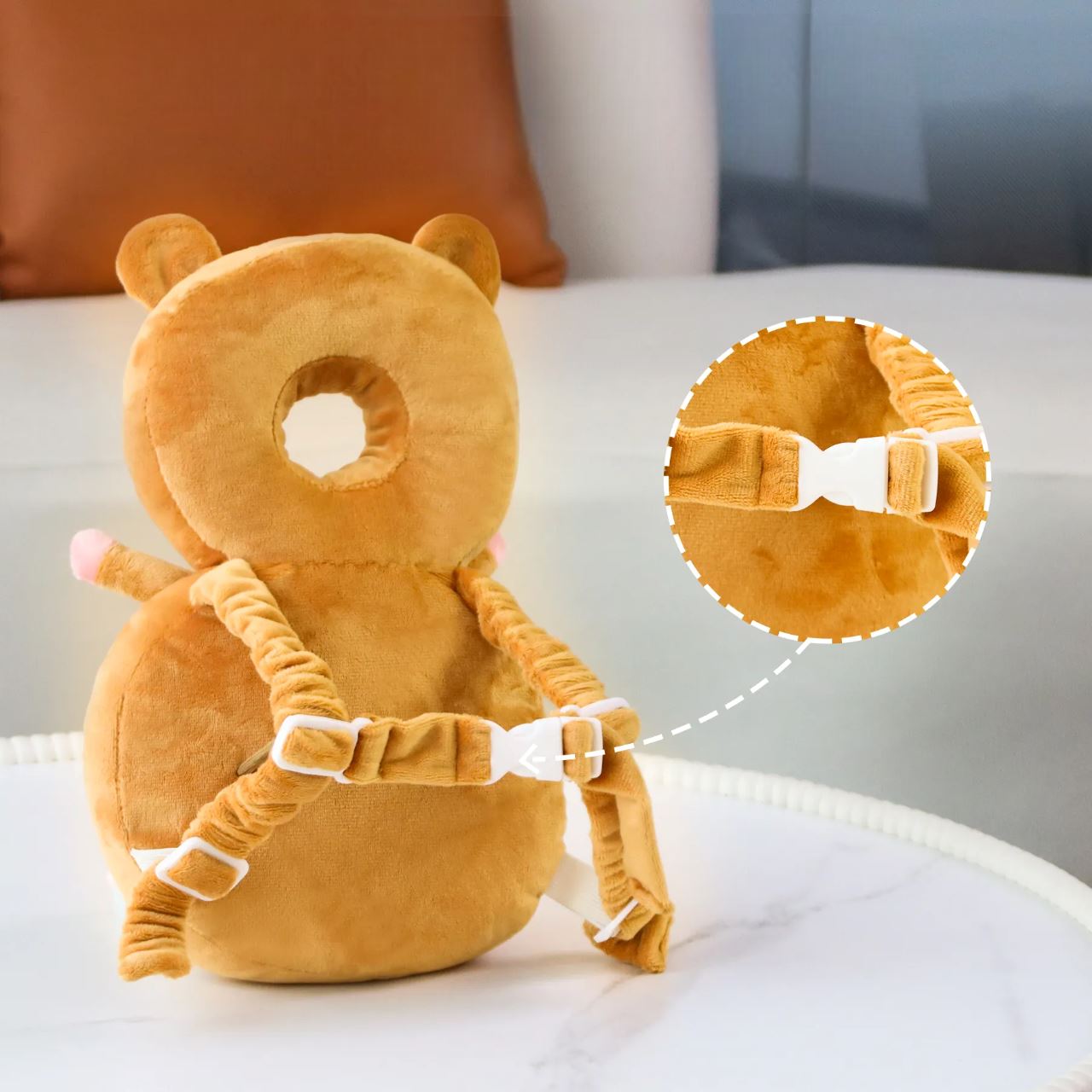 Oreiller Bebe - OreillerProtectionBébé™ - Tigre